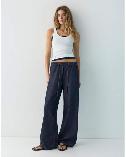 Pull&Bear Blue joggers