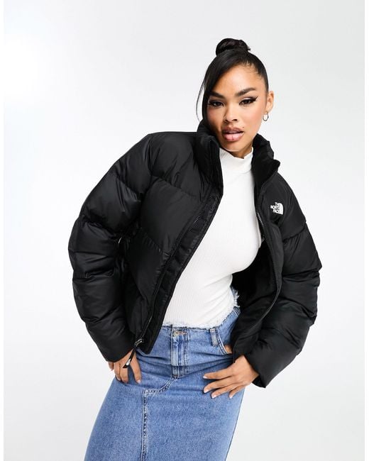 The North Face Blue – saikuru – kurze steppjacke