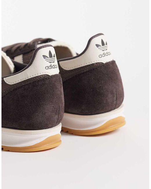 Adidas Originals Brown Sl 72 Og Trainers