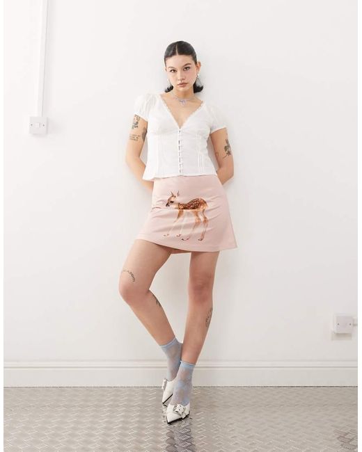 Motel Natural Ilias Corset Top