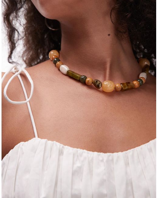 Mango Brown – perlenkette