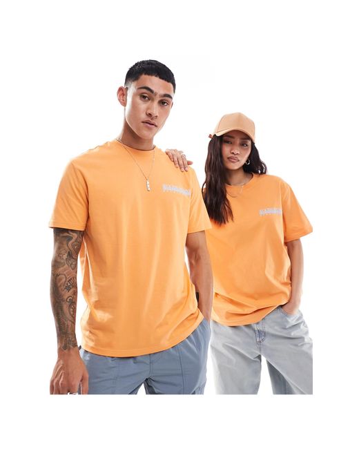 Napapijri Orange – wahine – t-shirt
