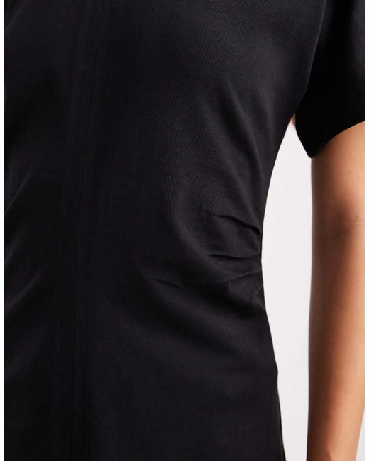 ONLY Black Cinch Waist T-shirt