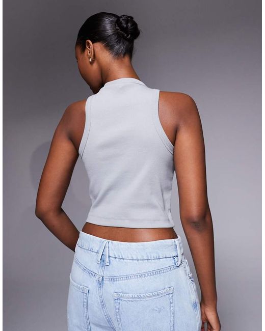 Barbour Gray Chicago Logo Tank Top