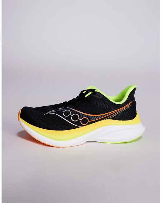 Zapatillas De Deporte Negras Y Amarillas Para Correr Endorphin Speed 5 De -Negro Saucony de hombre de color Multicolor