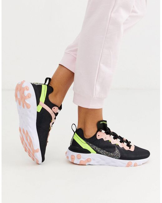 pink nike element