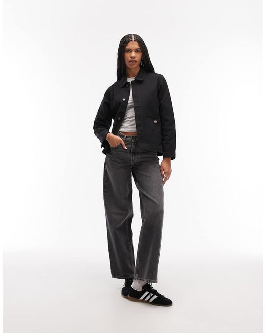 Dickies Black Unlined Canvas Chore Jacket