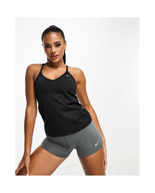 Nike Sri-fit tank with built in bra size small