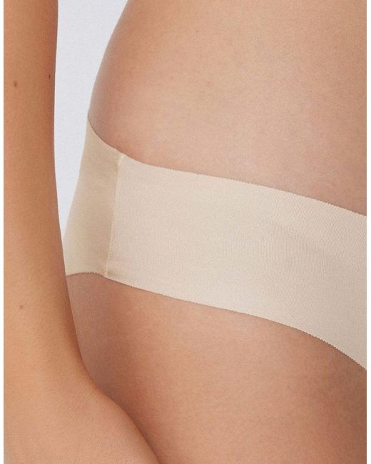 Tezenis White Seamless Cotton Knickers