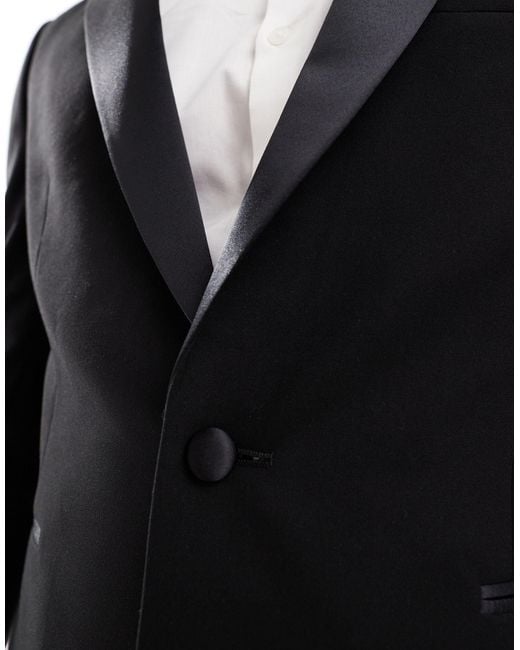 ASOS Black Skinny Tuxedo Jacket for men
