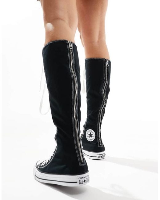 Converse White Chuck Taylor All Star Knee Xxx Hi Sneakers