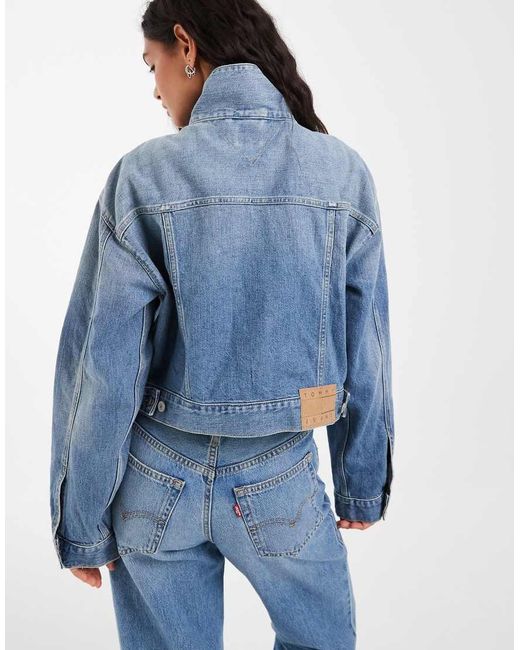 Tommy Hilfiger Blue Utility Denim Jacket