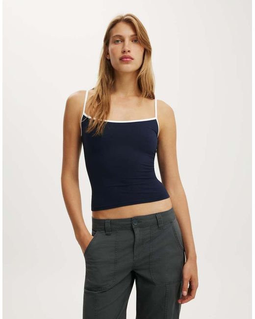 Cotton On Blue Hold Me Cami
