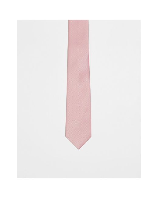 ASOS – schmale krawatte in White für Herren
