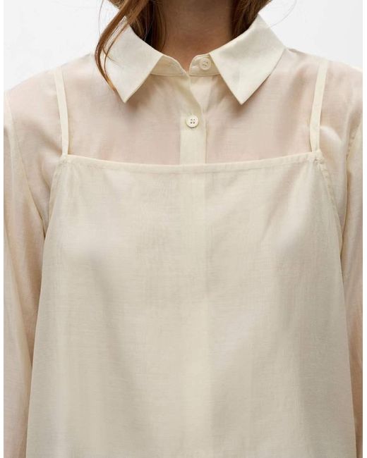 Camisa De -Neutro Object de color Natural