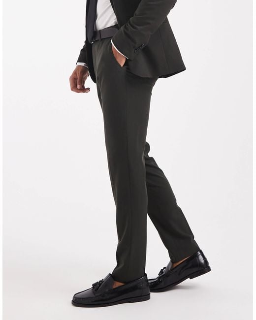 Jack & Jones White Super Slim Suit Trouser for men