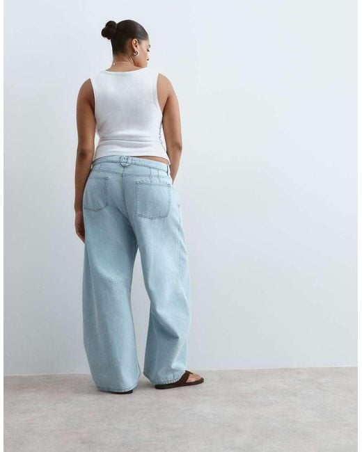 ARRANGE Blue Curve Sydney Denim Barrel Leg Jean