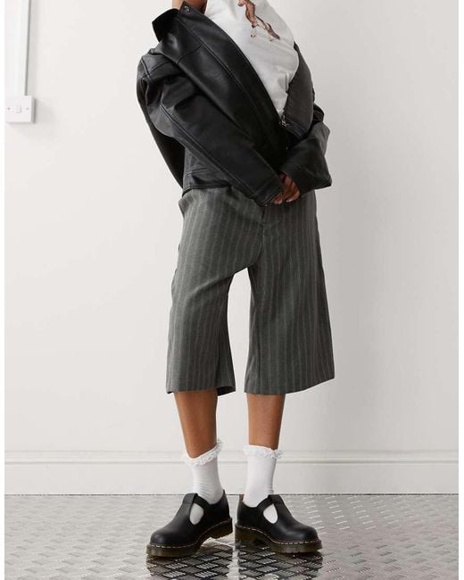 Dr. Martens Black Polley T Bar