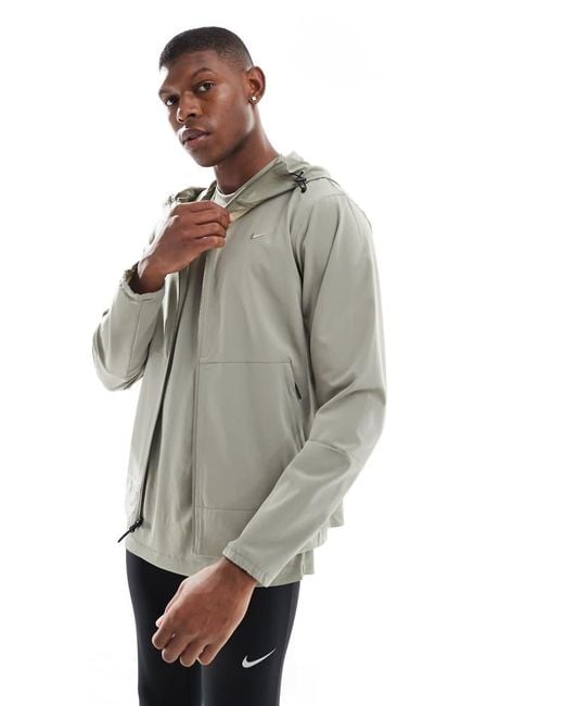 Nike Gray Dri-fit Jacket for men