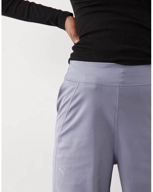 PUMA White Modest Joggers