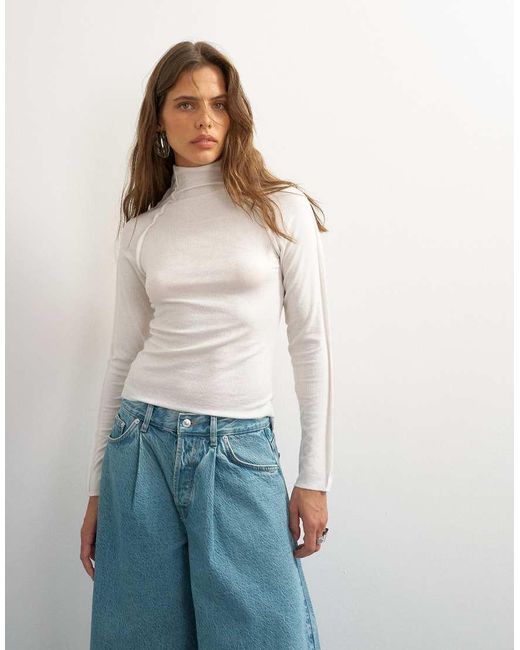 X Cara TOPSHOP de color Gray