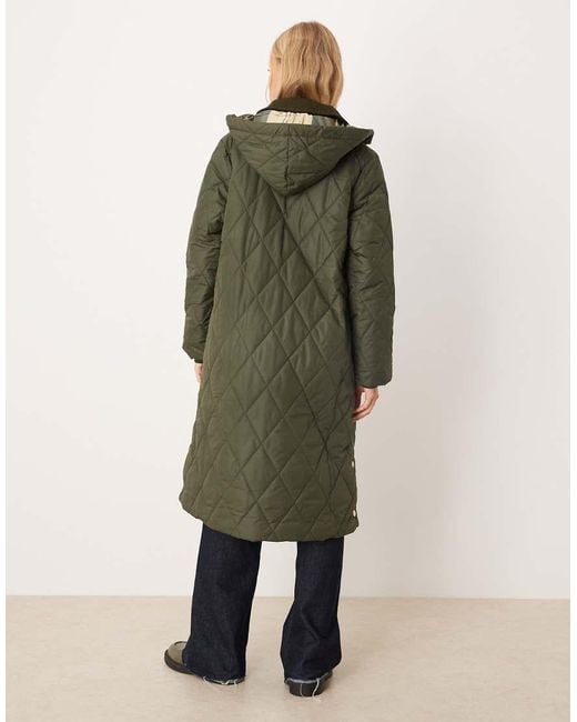 Barbour Green Meredith Quilted Jacket