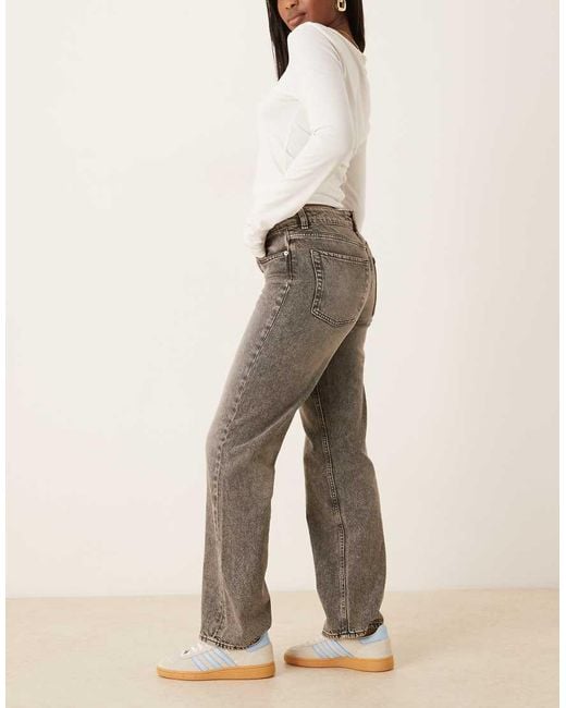 JJXX Natural Seville Loose Mid Rise Jeans
