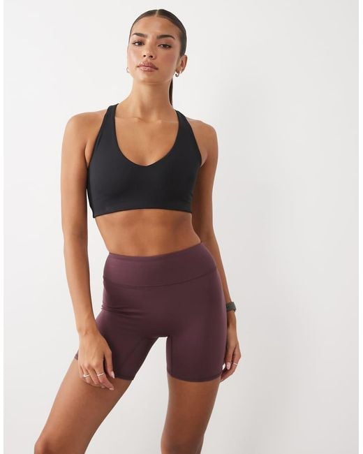 Cotton On Purple Active Ultra Soft Contour Short