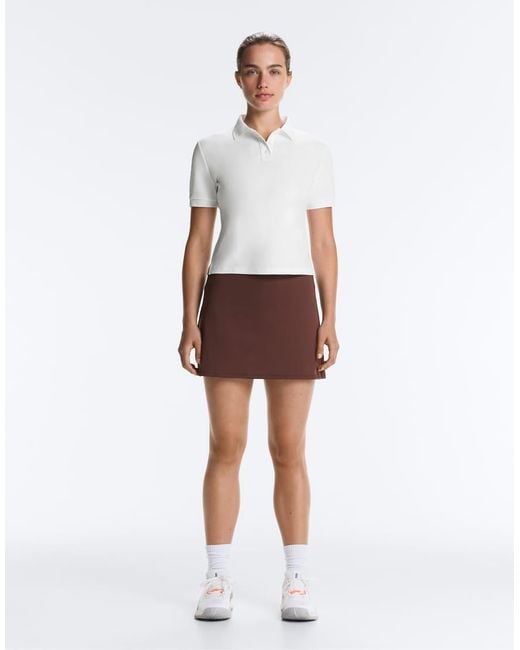 Oysho Brown Comfortlux Short Skirt