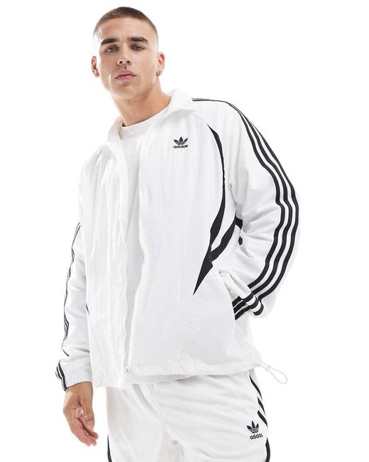 Adidas Originals White Archive Track Top for men