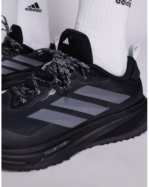 Adidas Originals Black Adidas Running Supernova Rise Atr for men