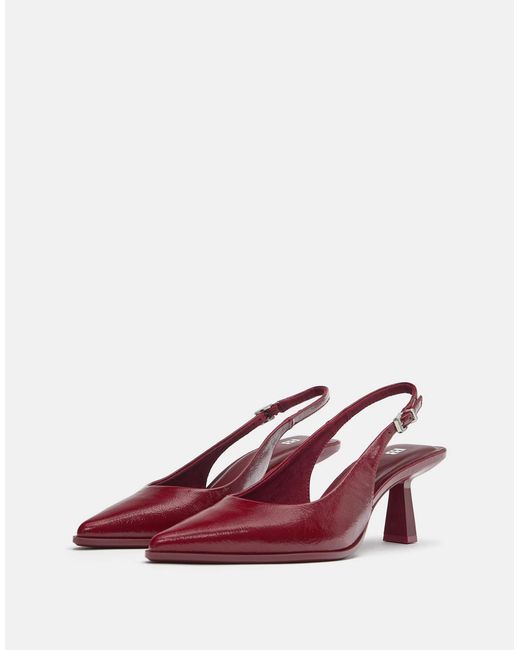 Pull&Bear Pink – vinyl-schuhe