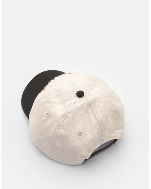 Pull&Bear Black Skyline Cap for men