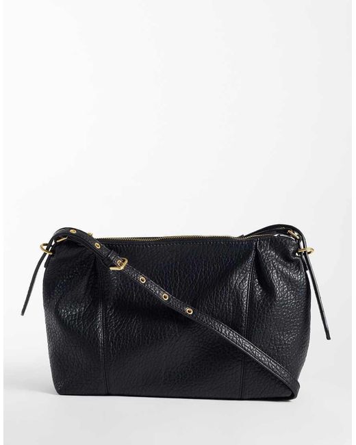 Borsa A Tracolla Con Borchie Nera di Mango in Black