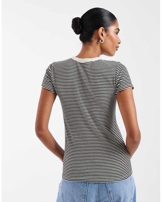 Gap Gray Cotton Crew T-Shirt