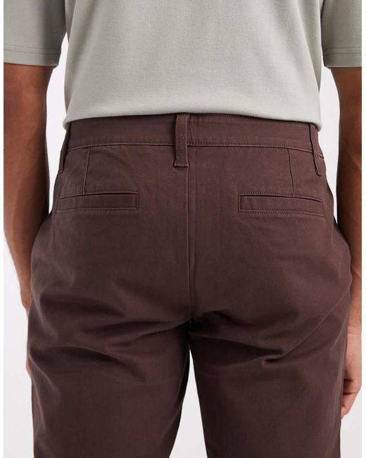 ASOS Gray Slim Chinos for men