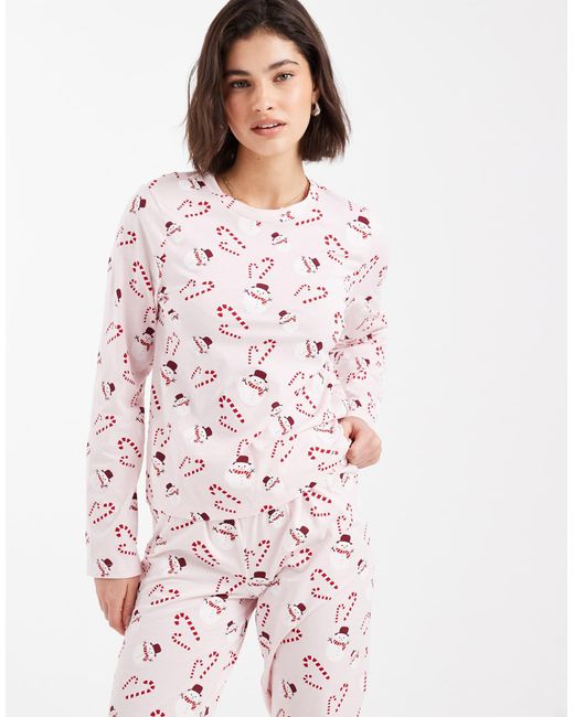 Pyjama Pieces en coloris Pink