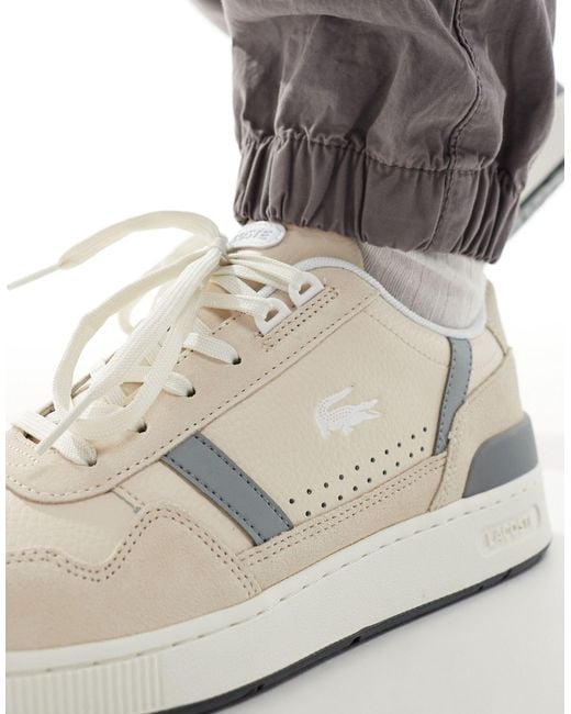 Lacoste Gray T-clip 124 2 Sma Sneakers for men