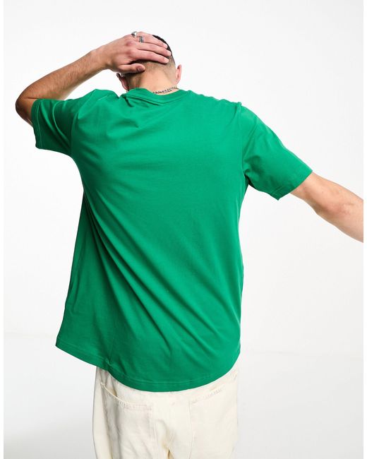 adidas Originals Adidas Soccer Mexico Chest Logo Tshirt in Green for