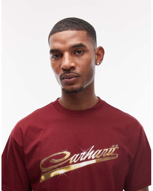Carhartt Red Vroooom T-shirt for men