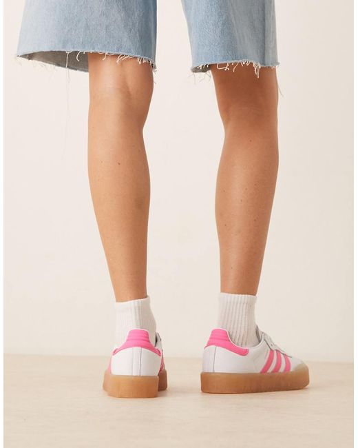 Adidas Originals Natural Sambae Trainers