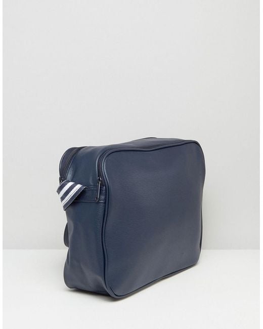 adidas vintage airliner bag blue