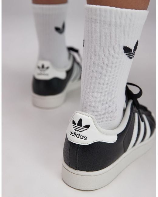 Adidas Originals Black – superstar ii – sneaker