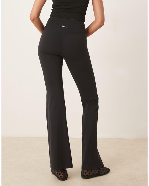 Tala Natural Dayflex Wrap High Waisted Flared Yoga Pant