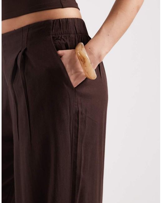 JJXX Multicolor Linen Blend Pants