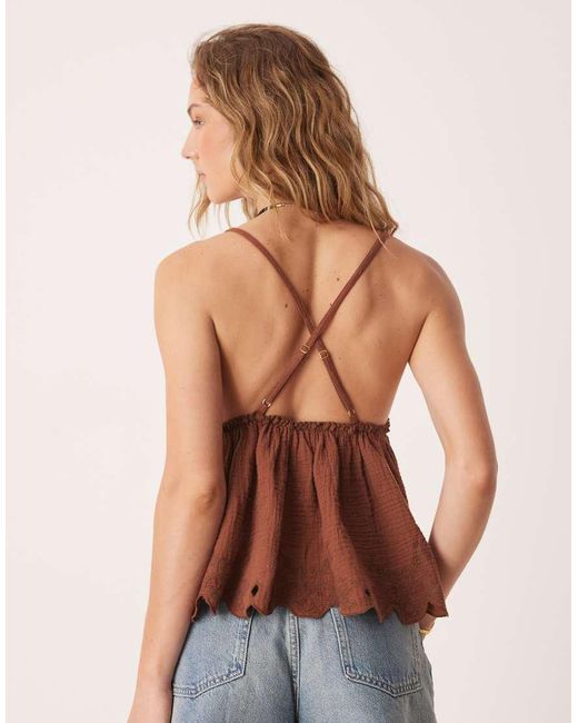 Sunny Days di Free People in Brown