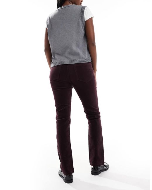 Pantaloni Skinny di ASOS in Red