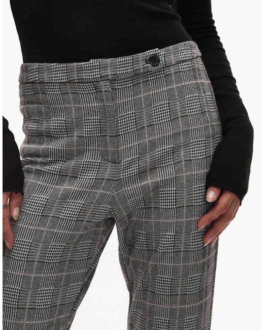 ASOS Black Jersey Tailored Flare Pants