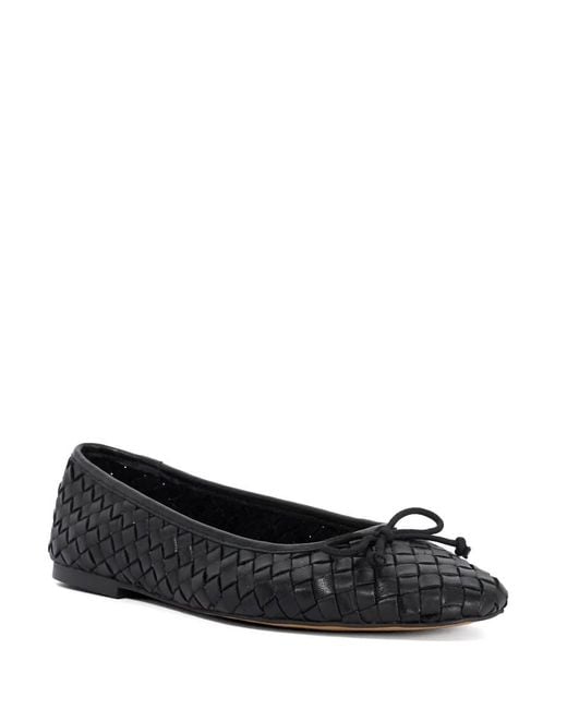 Dune Black Wide Fit Wf Heat Ballet Pumps