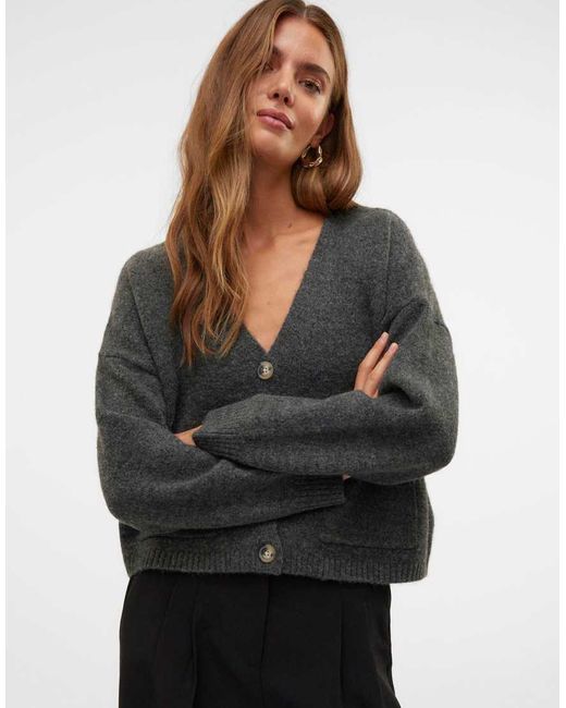 Vero Moda Gray Cardigan